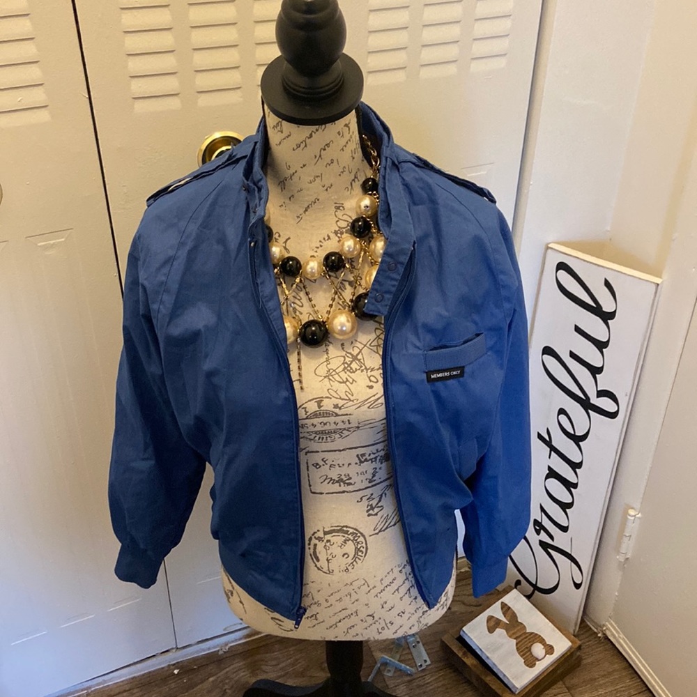 Vintage member only jacket